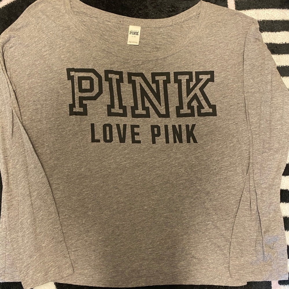 Vs Pink long sleeve tee
